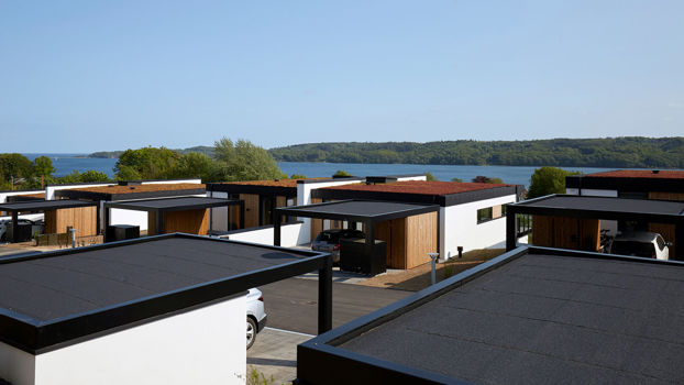 KUBIC carporte med tagpap på taget