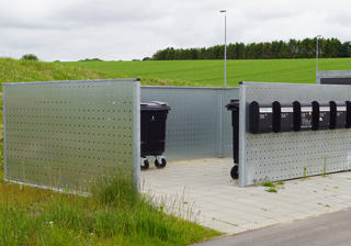 Affaldsafskaermning Med Hulplade