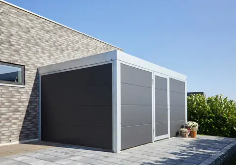 UNA redskabsrum med isopaneler