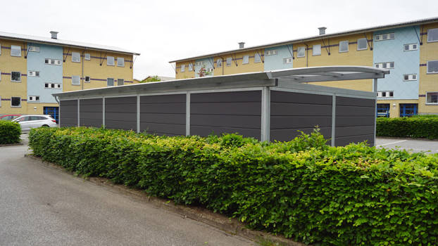 4001 ELIPSE carportanlæg med komposit