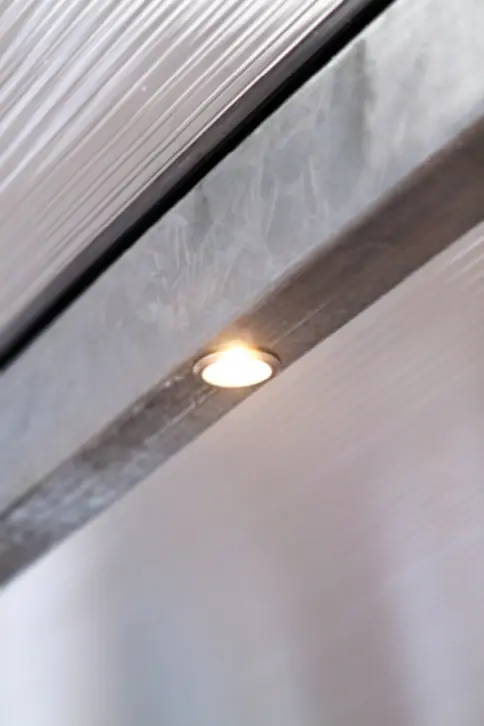 LED Spot I Spaer Paa Carport