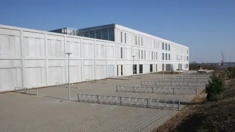 Cykelfaciliteter 450 Cykelholdere Til Aarhus Universitets Eksamenshus