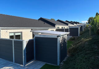 Redskabsrum I Haven Ved Boligforening Nem Adgang Til Opbevaring