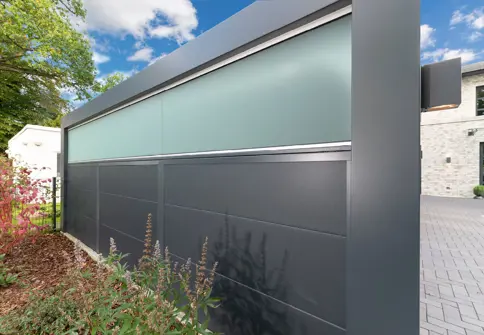 Vindue Frosted Glas Paa Carport Garage