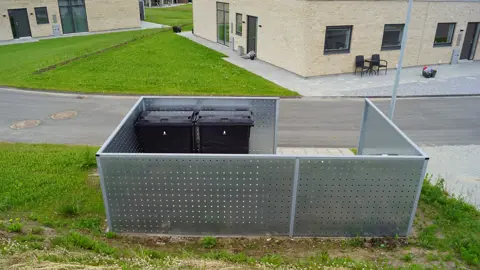 Afskærmning med hulplade