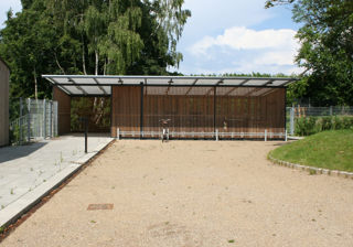 PLAN Overdaekning Med Lamelbeklaedning Ved Institution