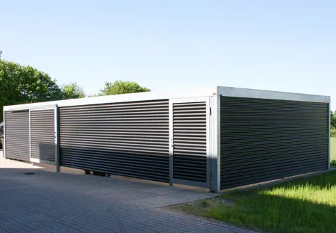 Containerafskaermning Med Sinusplader