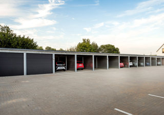 Anlaeg Model PLAN Med Carporte Og To Garager Tilboligforeningens Materialer Og Maskiner