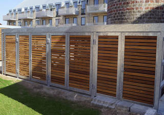 UNA Teknikrum Med Lamelbkeklaedning