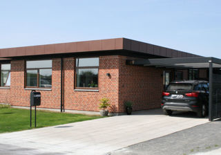 UNA Wall Sortlakerede Carporte Viborg Carportprojekt